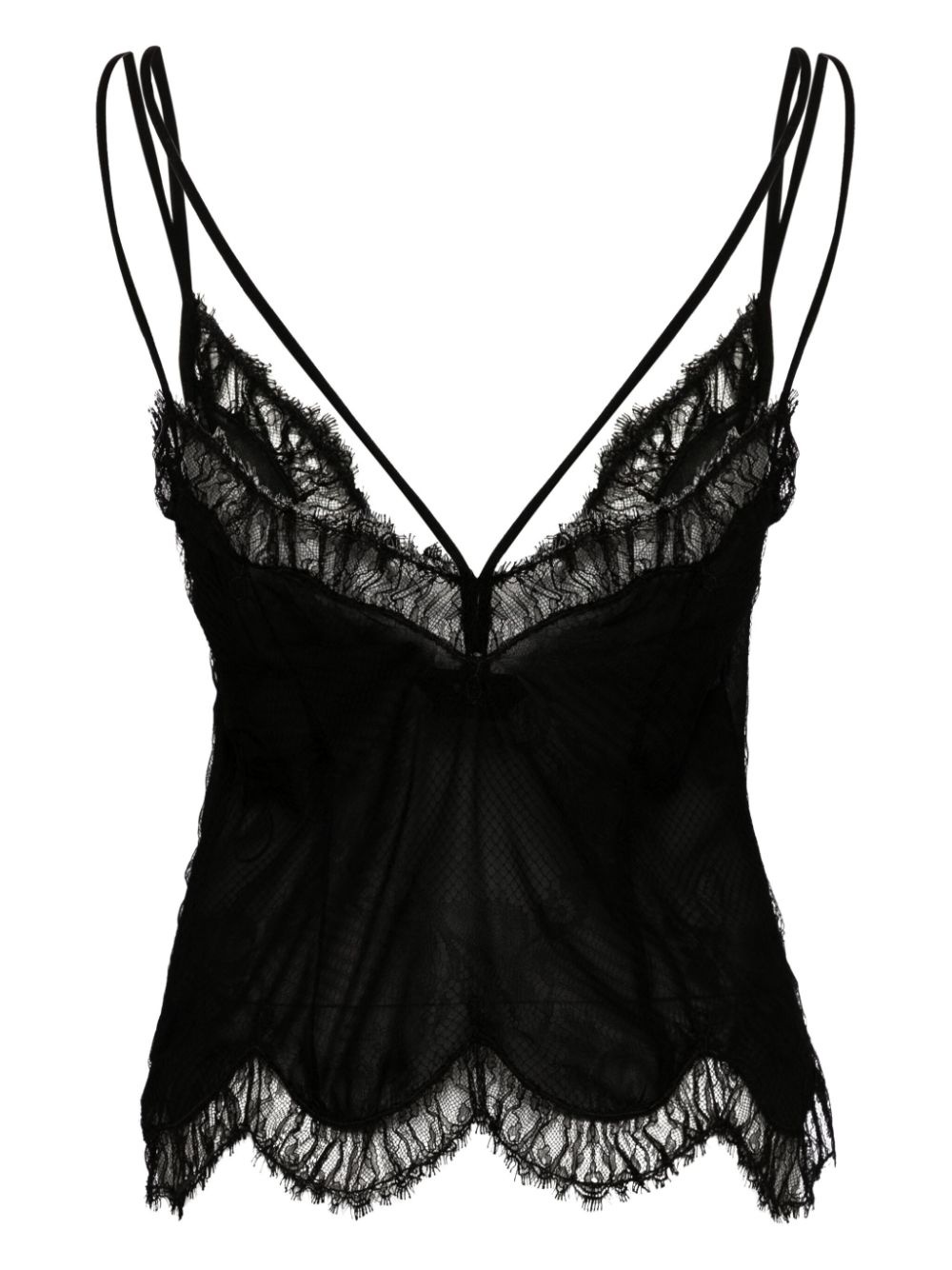 Chantilly-lace slip top - 2