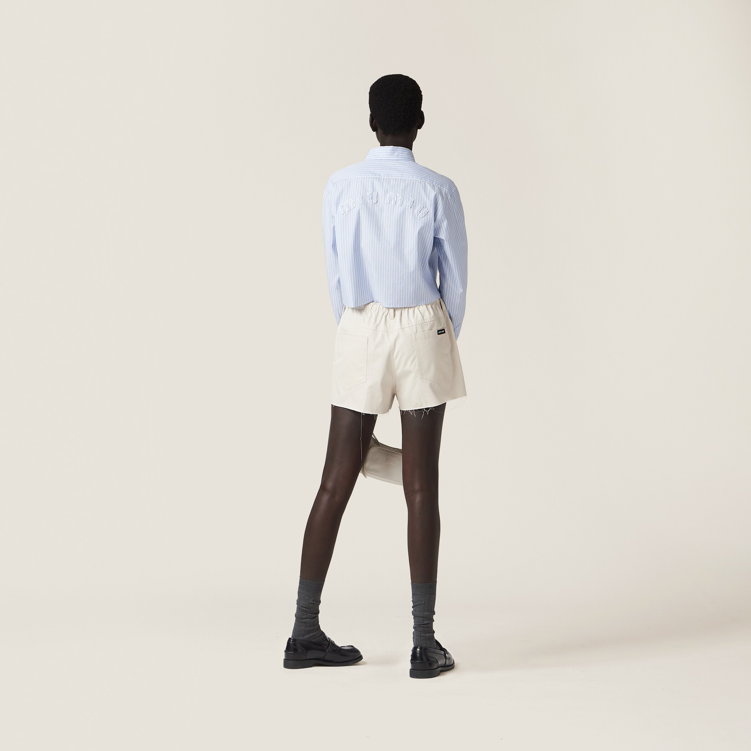Gabardine Bermudas - 3