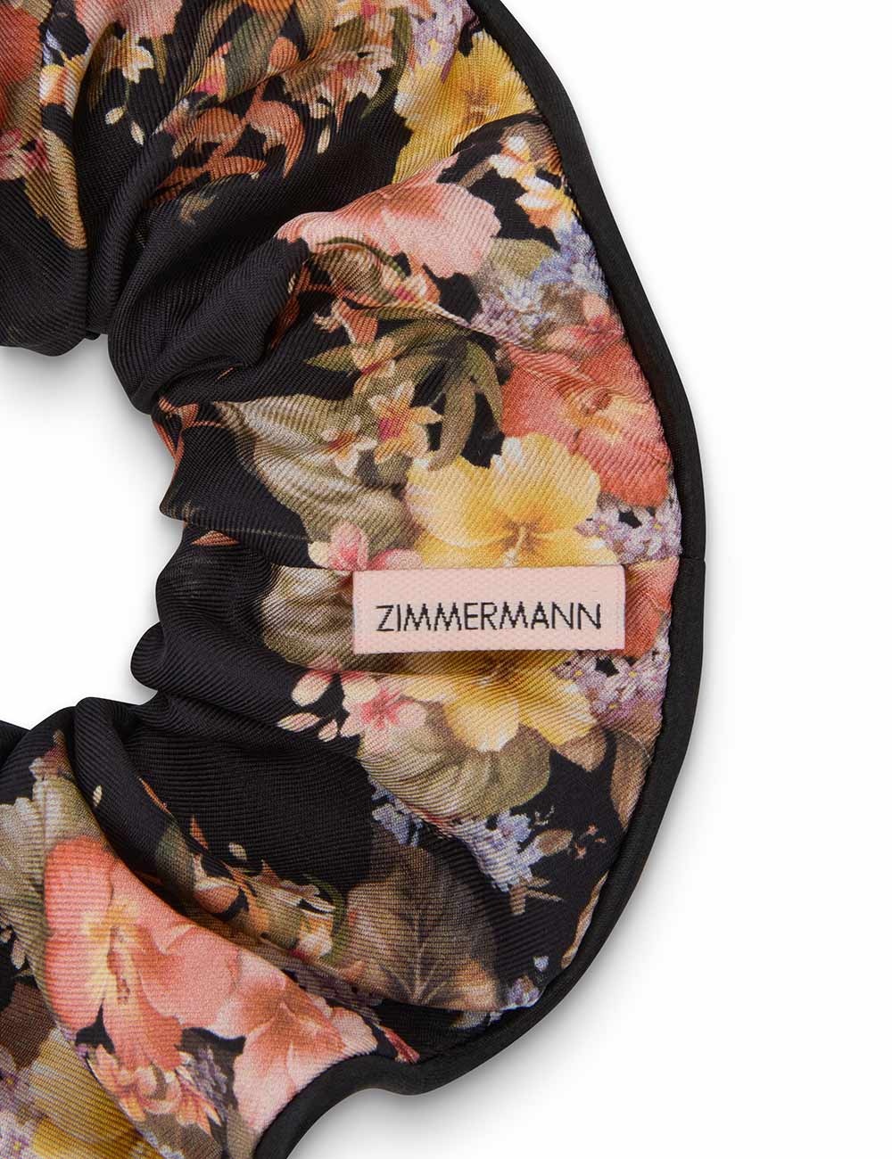 PRINTED SILK SCRUNCHIE - 3