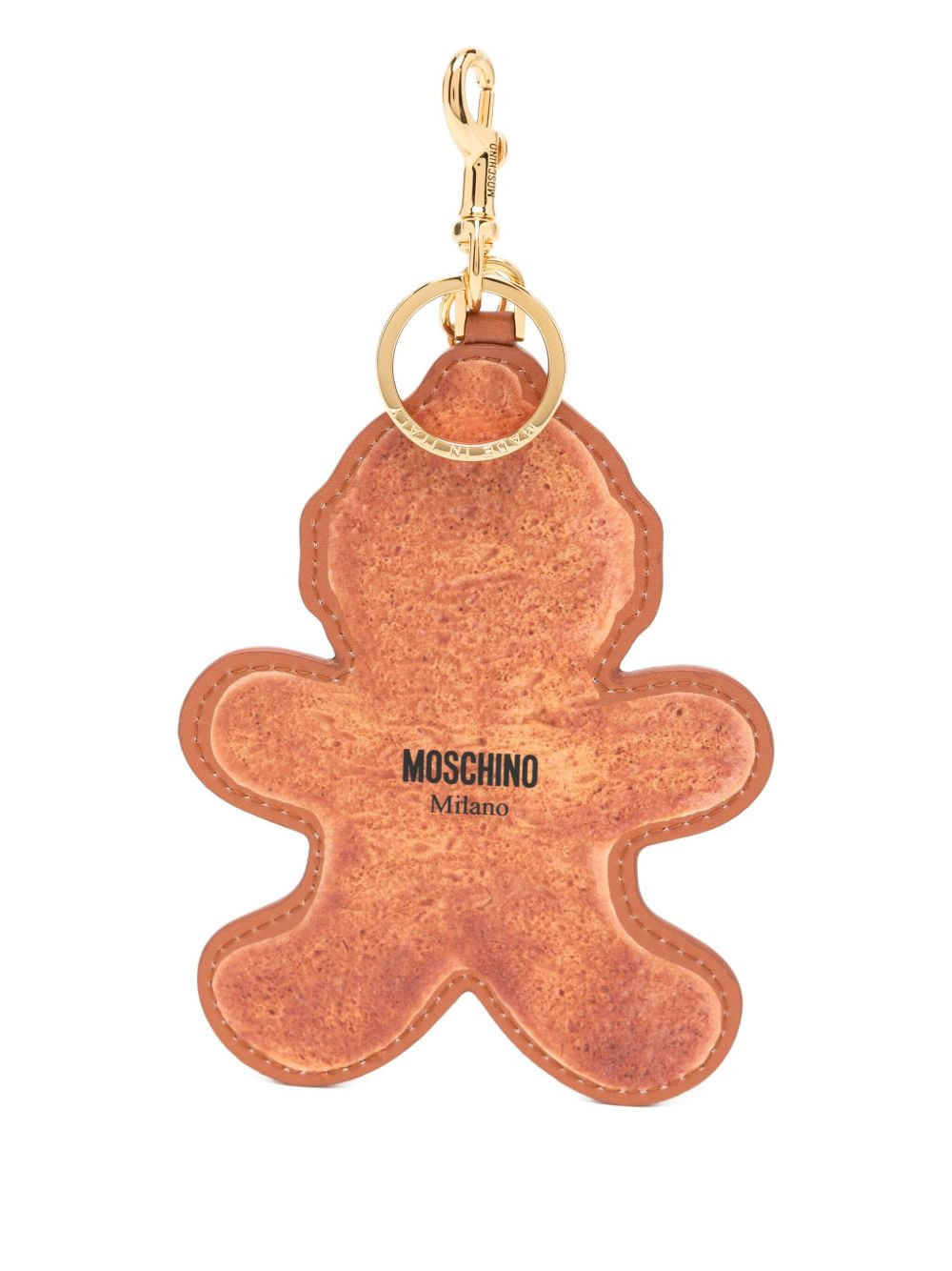gingerbread-print keyring - 2
