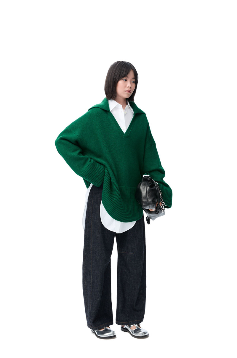 Loewe Polo sweater in cashmere outlook