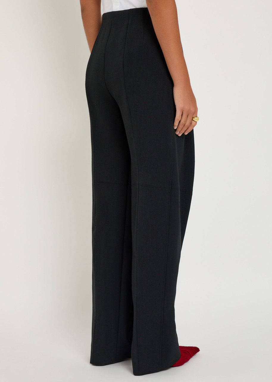 Victoria Beckham Panelled Barrel-leg Trousers - 3