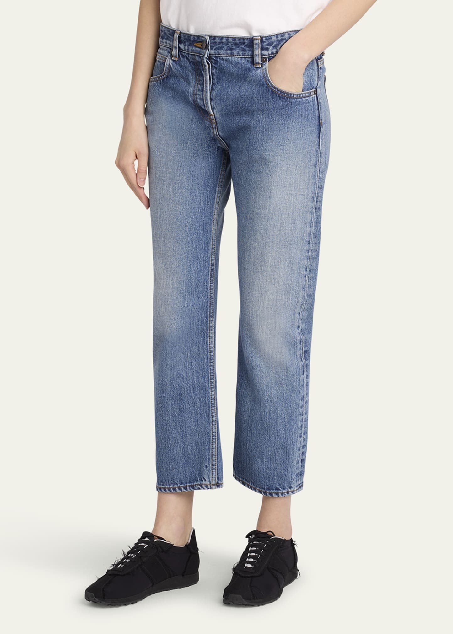 Riaco Cropped Skinny Jeans - 4