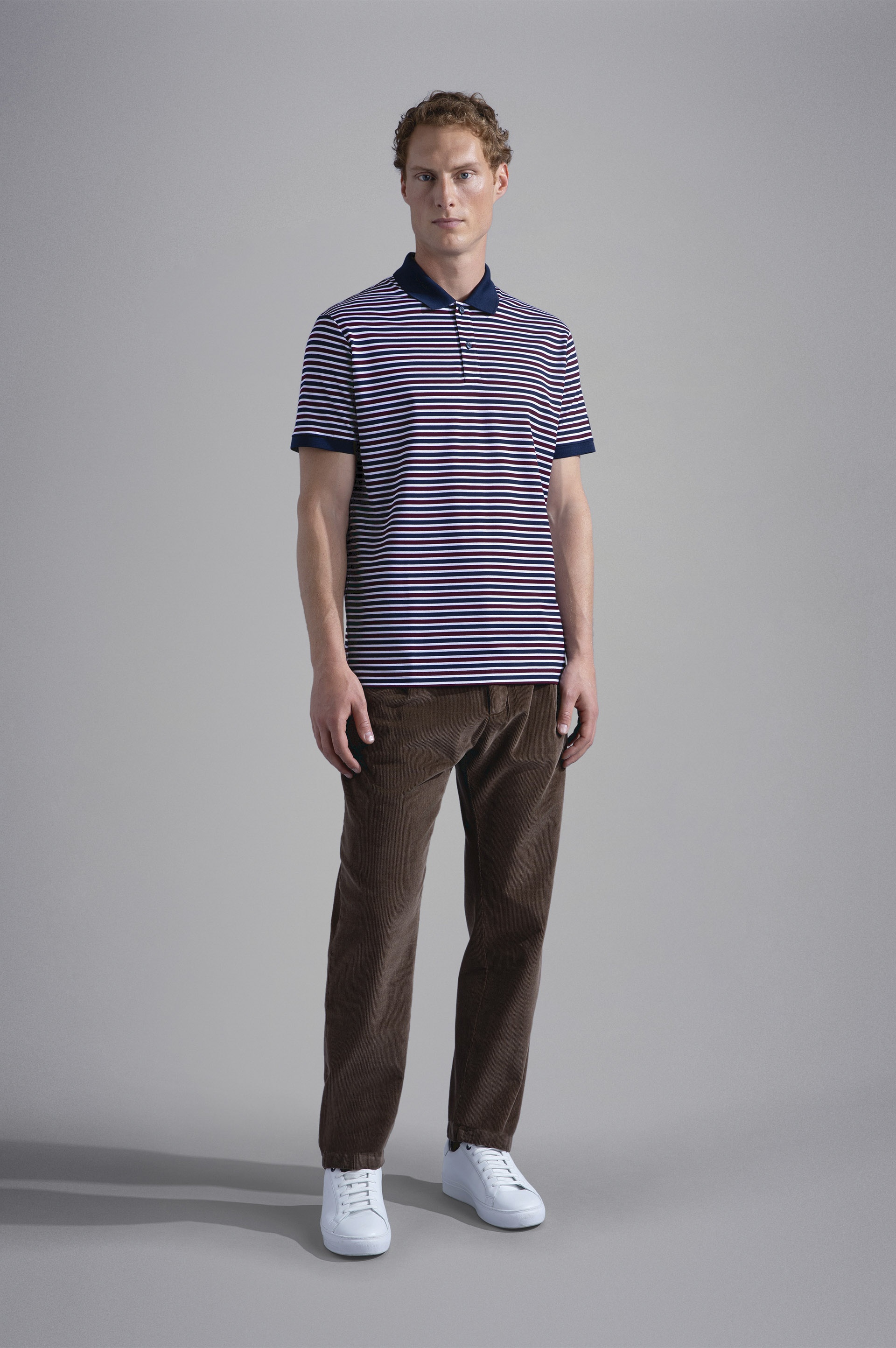 SOFT TOUCH CORDUROY CHINO TROUSERS - 2