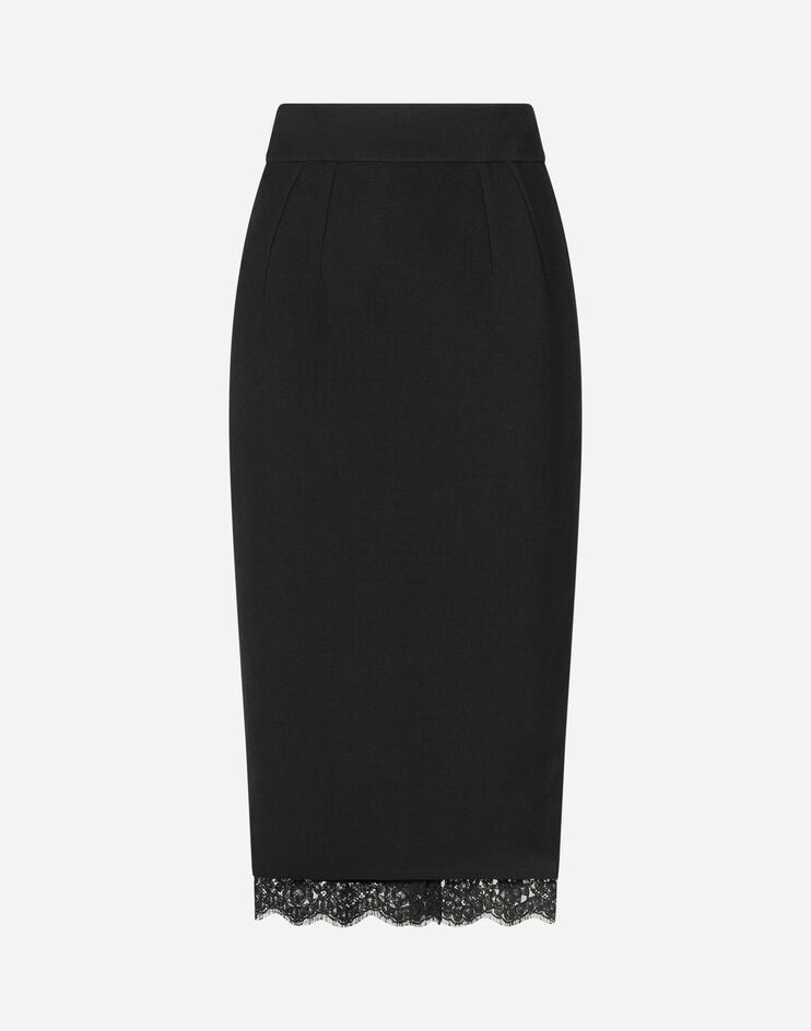 Basketweave midi skirt - 3