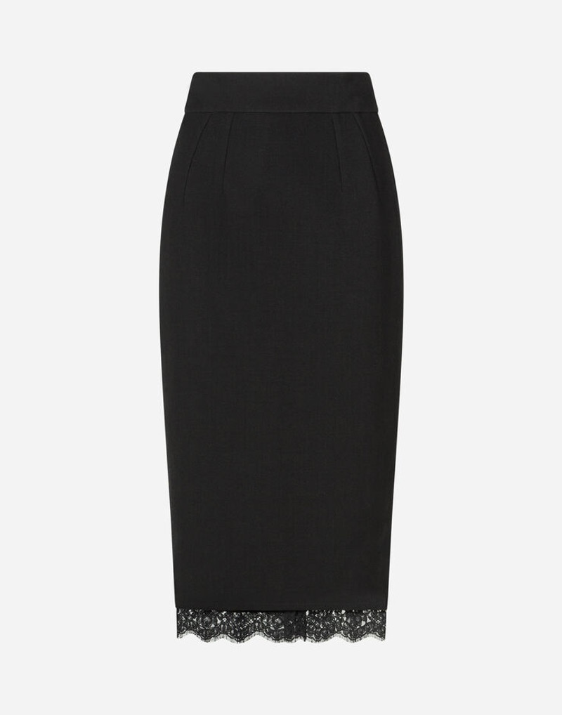 Basketweave midi skirt 3
