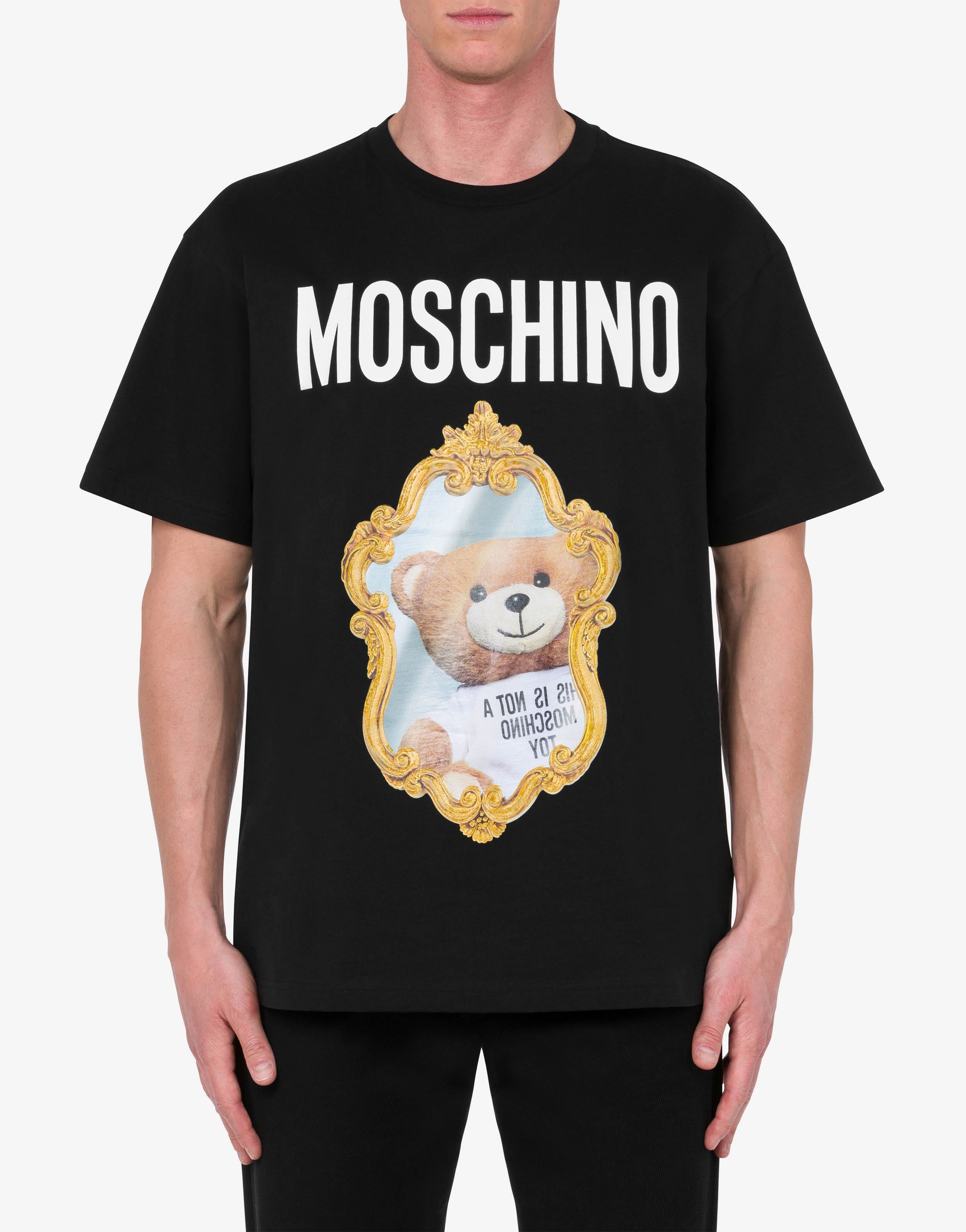 MIRROR TEDDY BEAR JERSEY T-SHIRT - 2