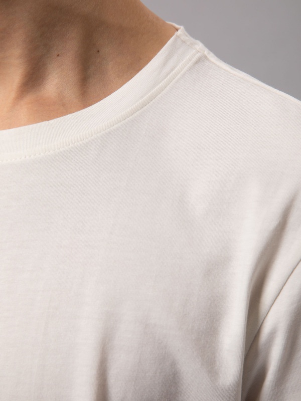 Crew Neck Nudie Jeans Offwhite - 4