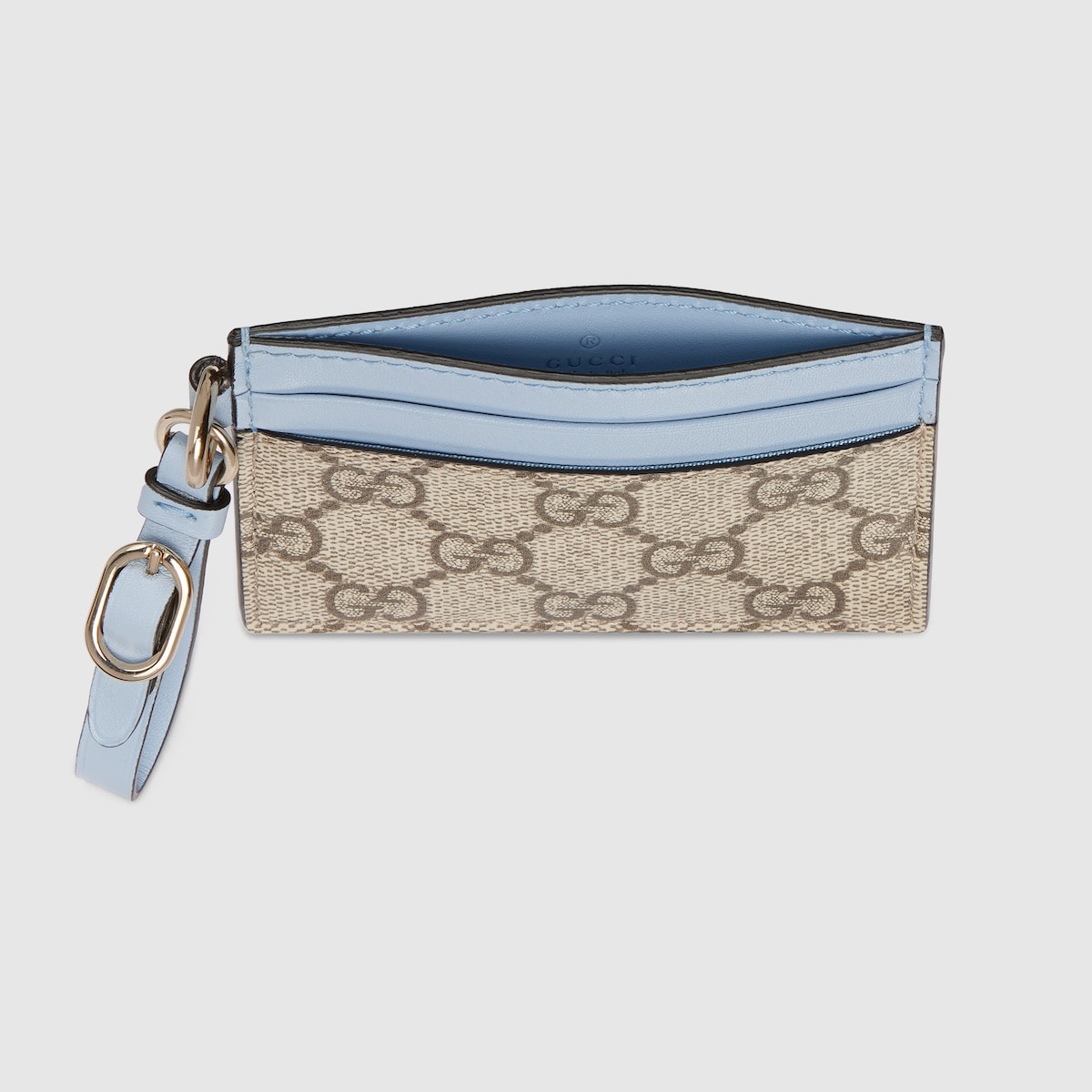GG Emblem card case with strap - 2