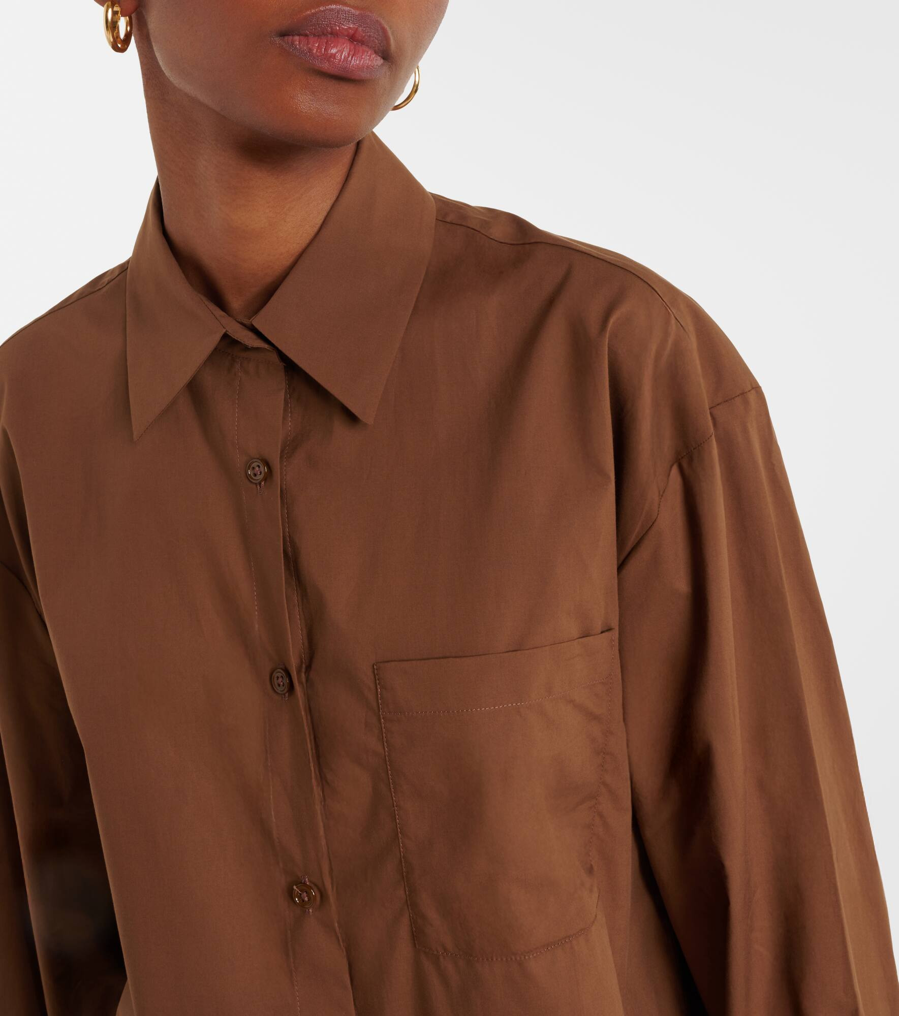 Helena cotton shirt dress - 4