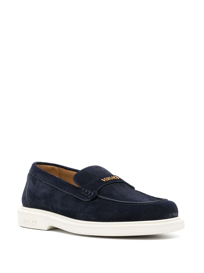 VERSACE logo loafers outlook