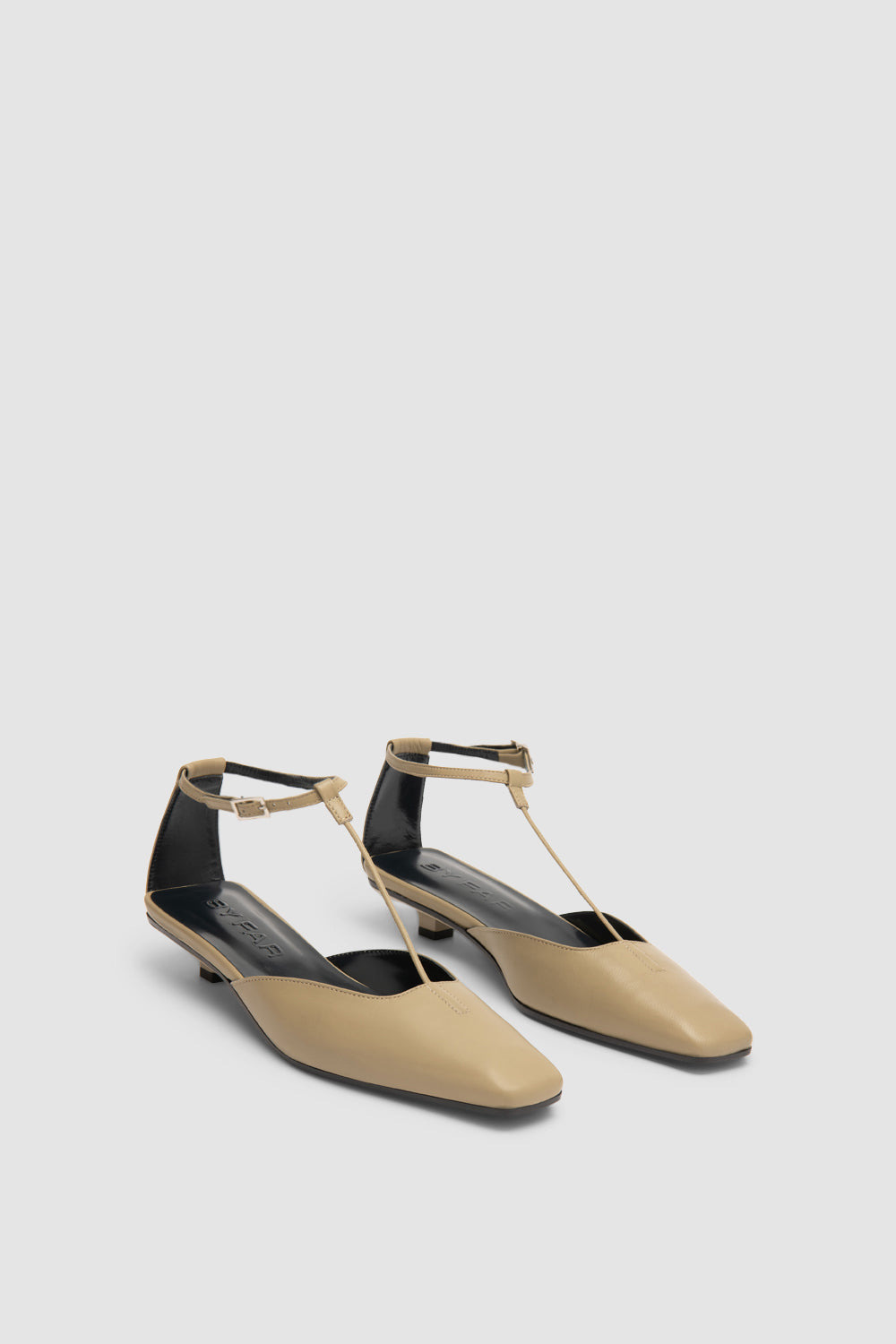 Tao Mangrove Lamb Nappa Leather Kitten Heel - 2
