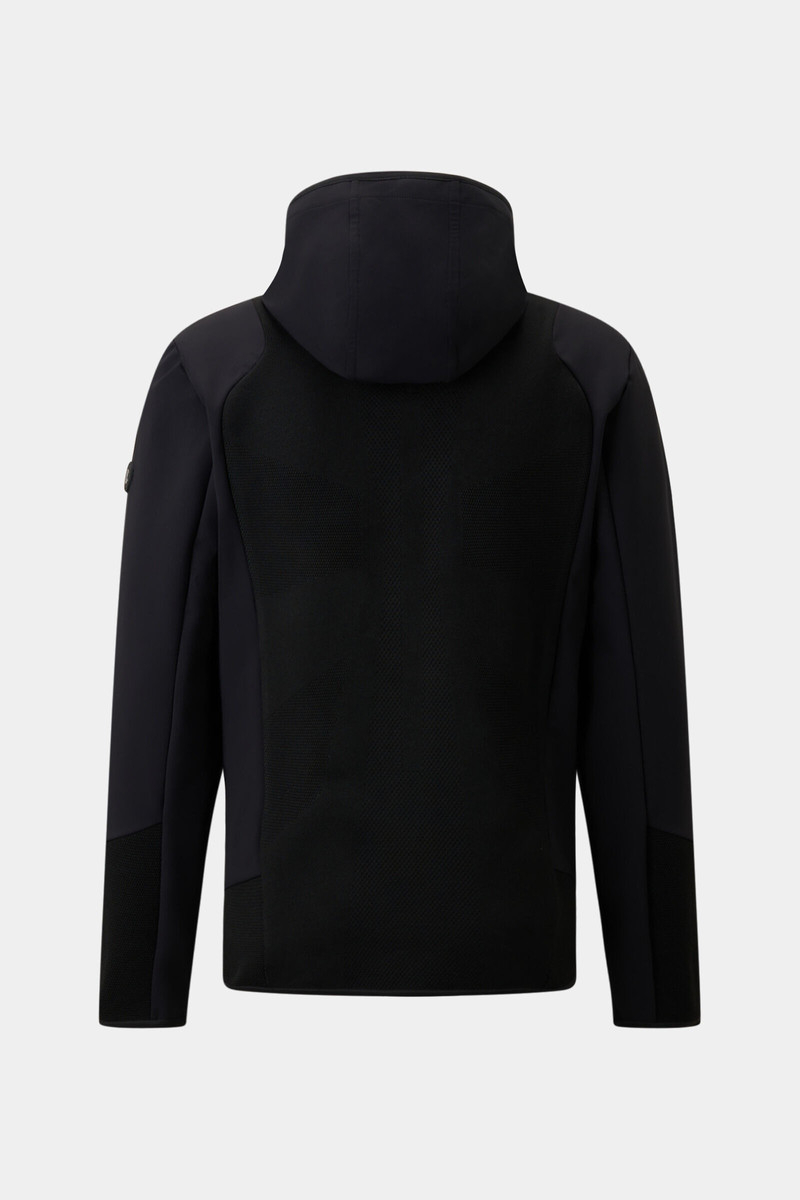 BOGNER Jace softshell jacket in Black outlook