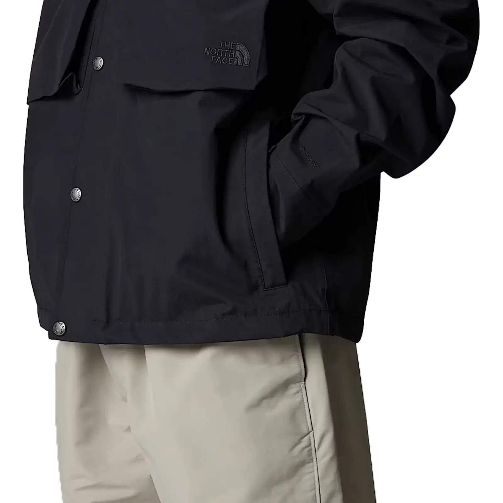 M66 Cargo Rain Jacket "Black" - 3