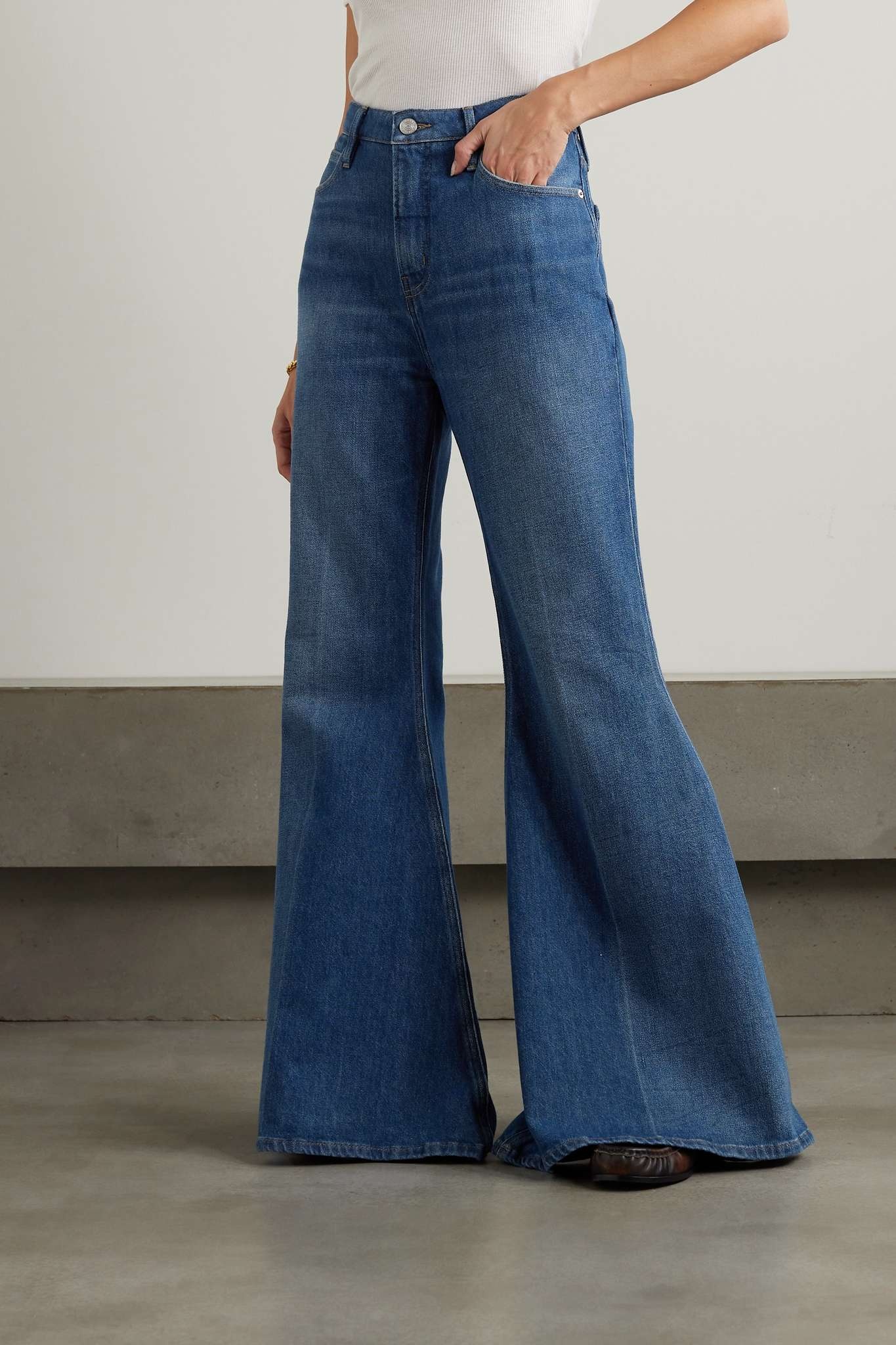 + NET SUSTAIN The Extreme high-rise flared jeans - 3