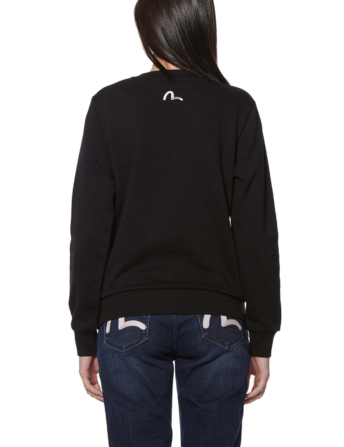 BRUSHSTROKE GODHEAD PRINT SWEATSHIRT - 2