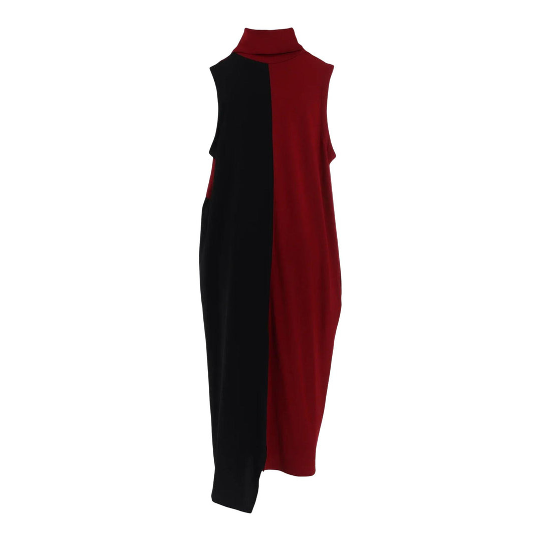 Combination High Neck Dress - 3