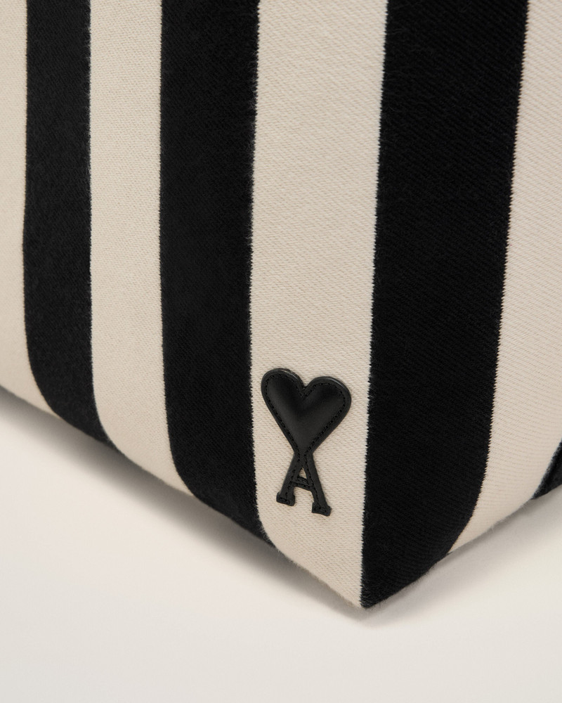 WHITE COTTON AMI DE COEUR SHOPPING BAG 5