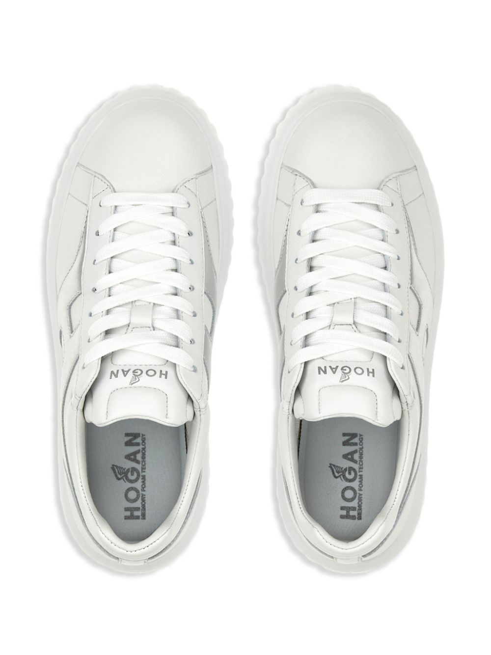 H-Stripes leather sneakers - 6