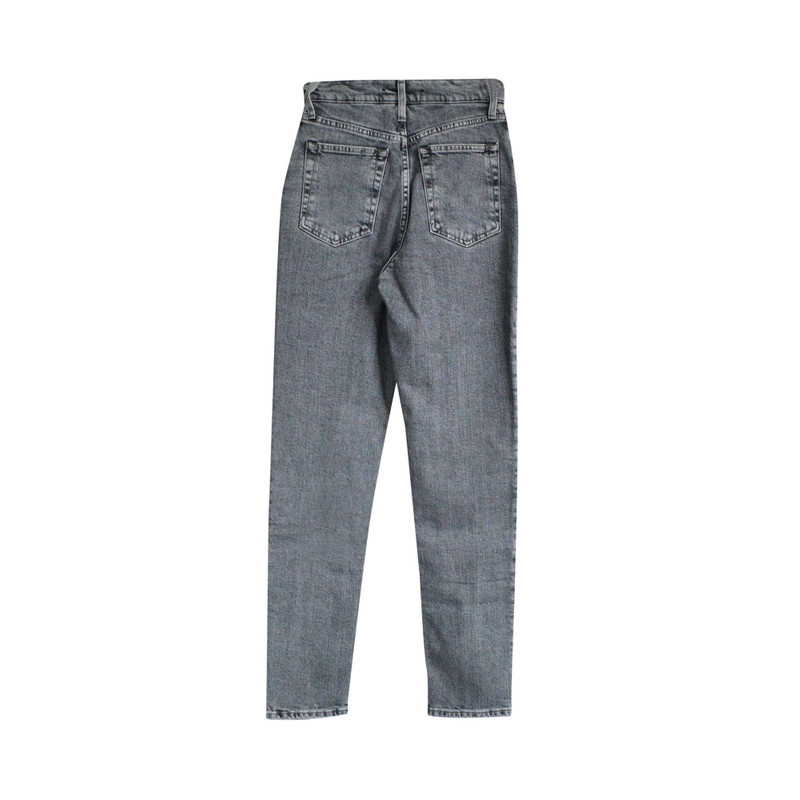 Helmut Lang Helmut Lang Runway Hi Spikes Zipper Jeans 'Grey' outlook