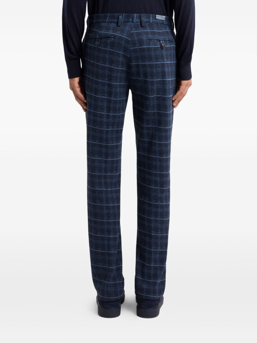 check regular trousers - 4