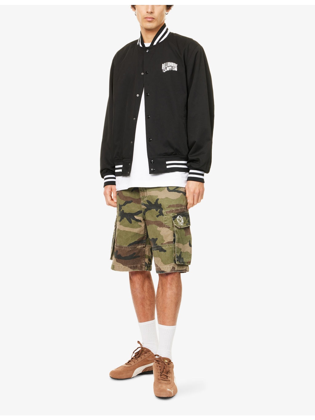 Classic Varsity Brand-Print Cotton-Blend Jacket - 2