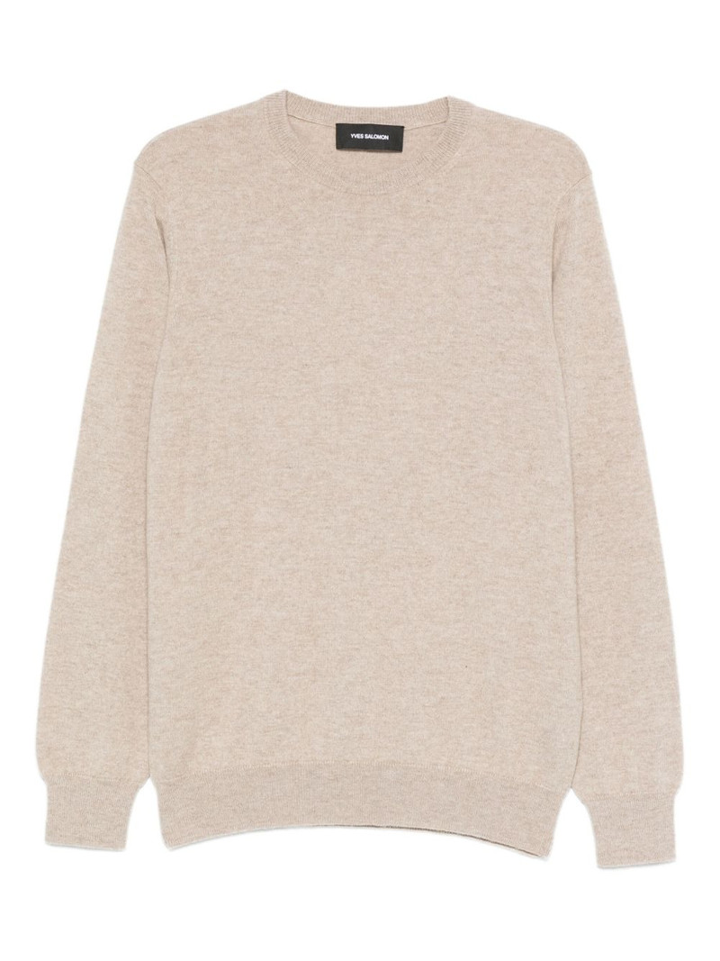 cashmere crew-neck sweater 1