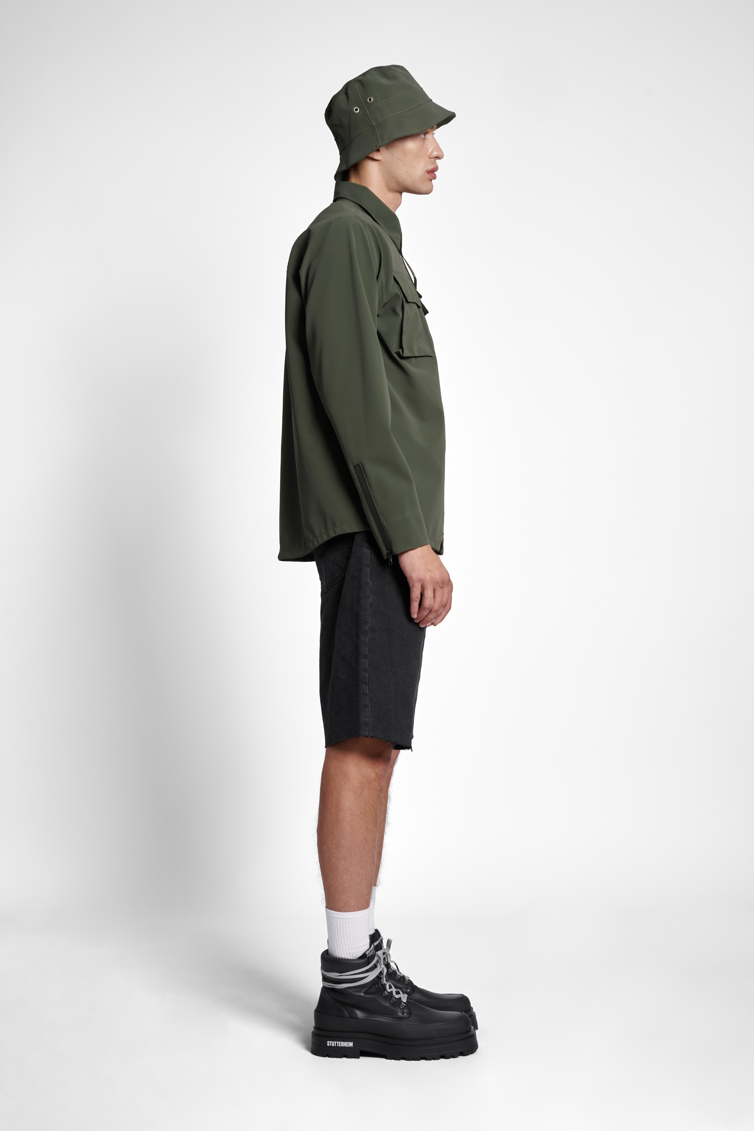 Vitaberg Matte Overshirt Green - 3