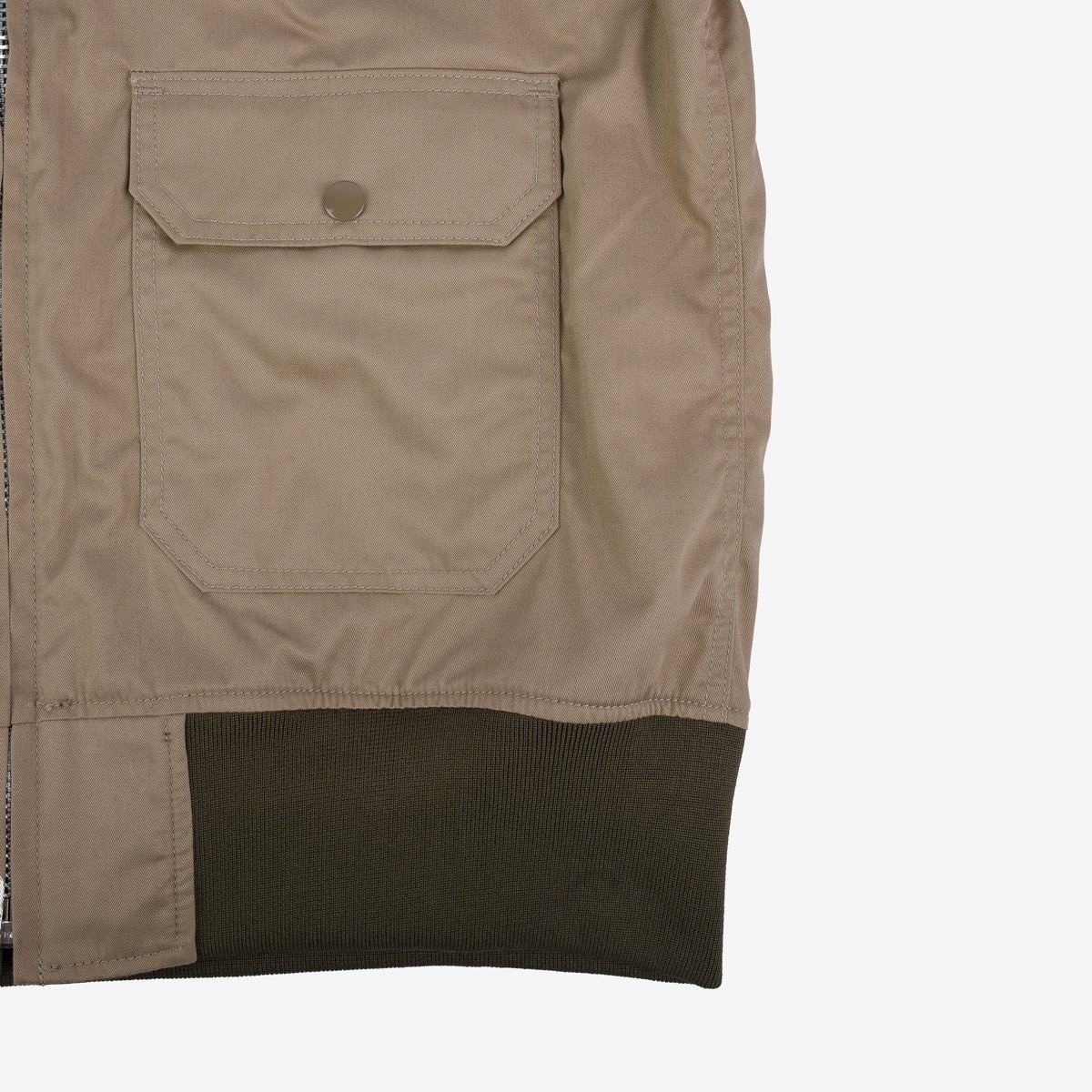 IHJ-130-OLV Reversible Tanker Jacket - Olive - 24