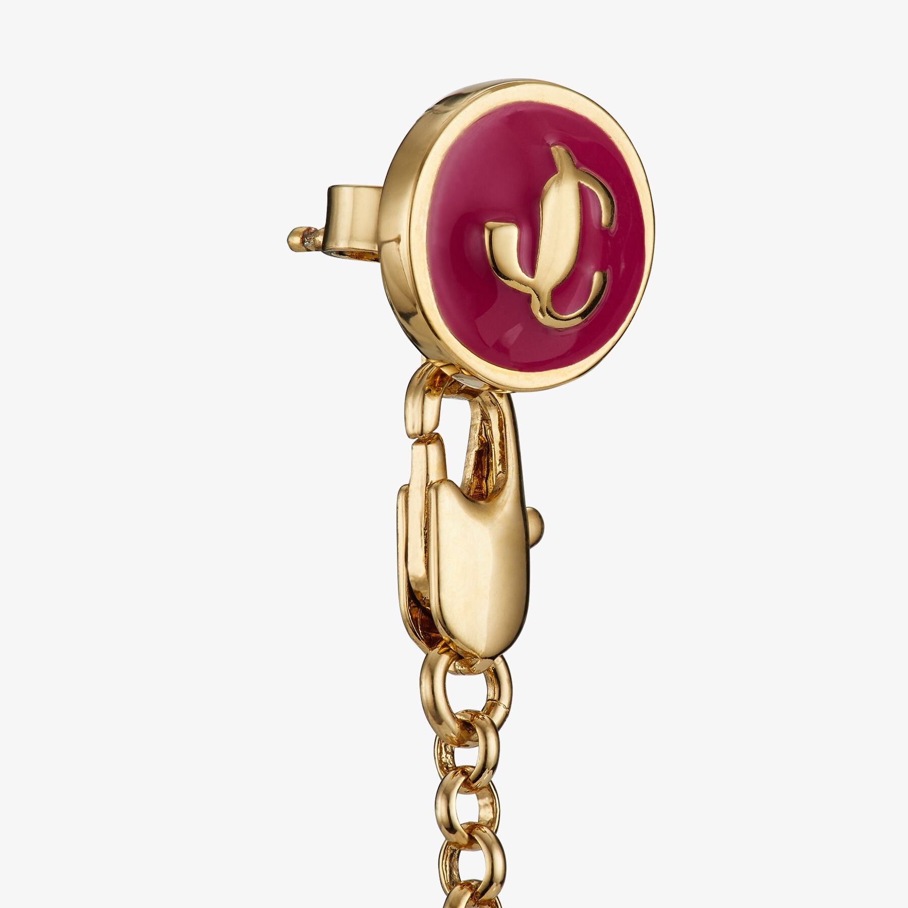 Headphone Earrings
Gold-Finish Headphone Earrings with JC Emblem - 6