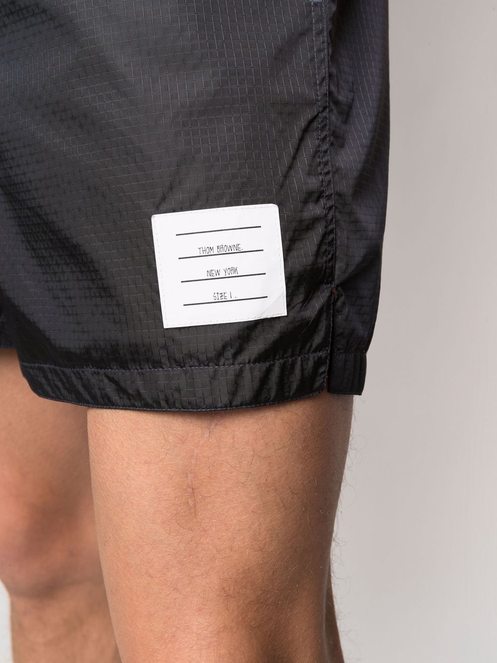 logo-patch track shorts - 5