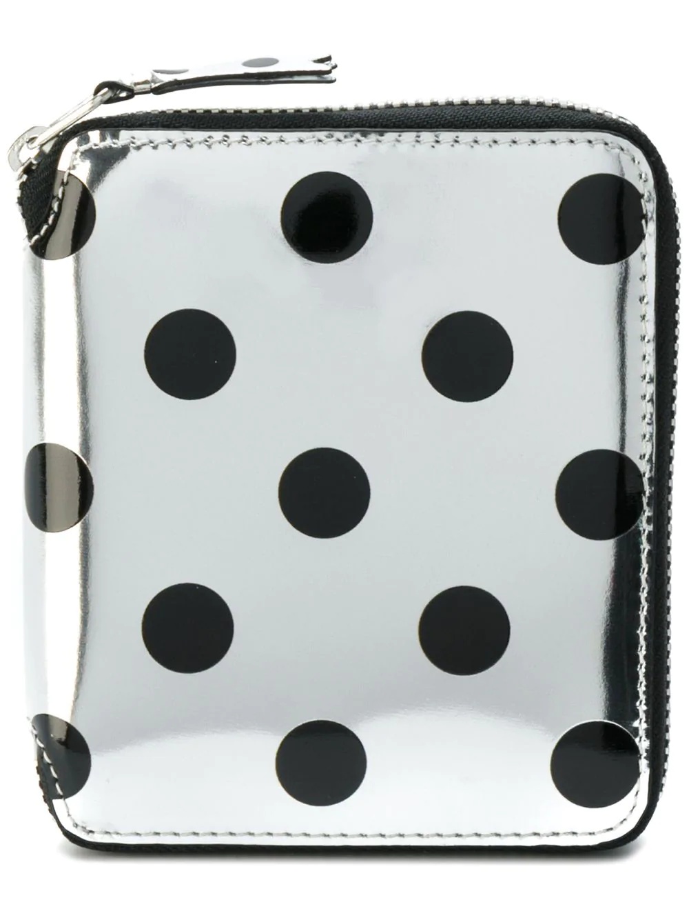 polka dot zip wallet - 1