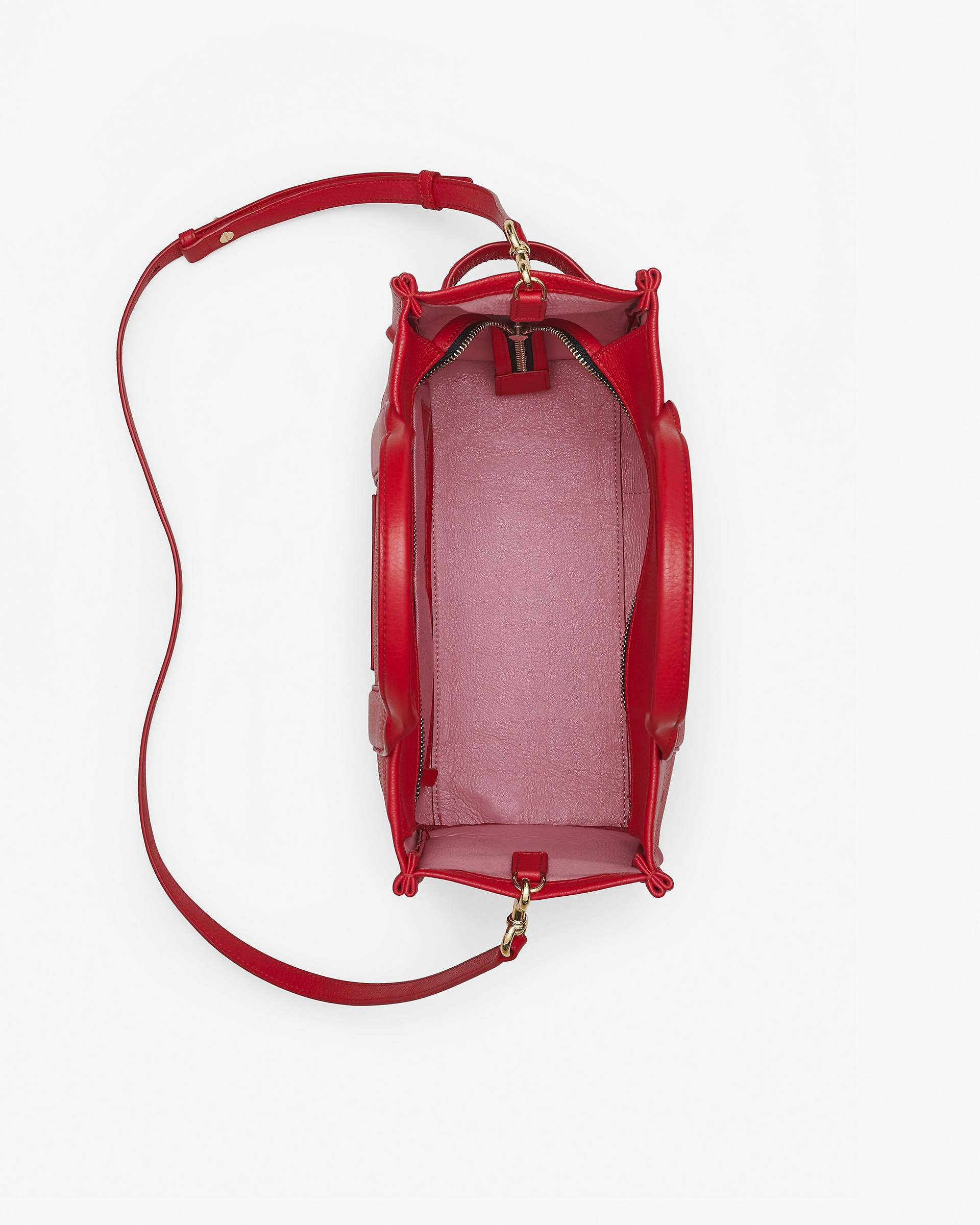 THE LEATHER SMALL TOTE BAG - 8