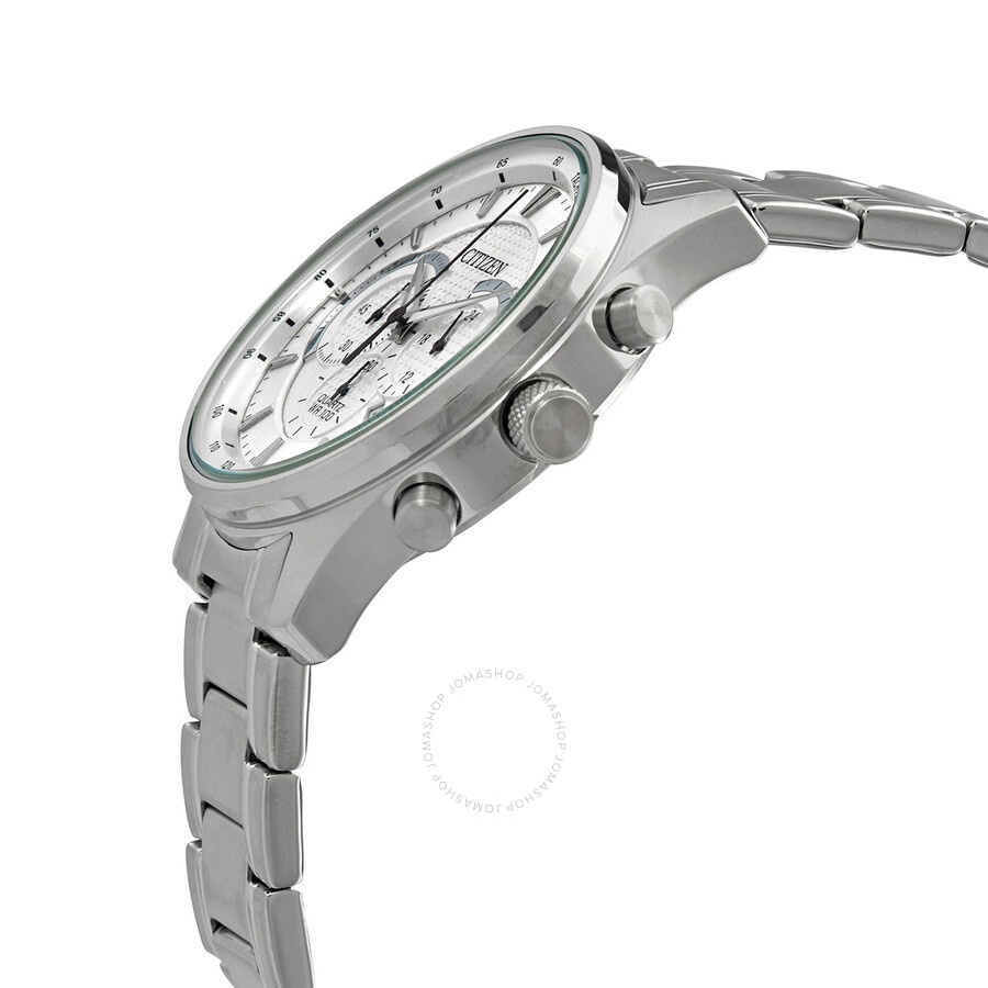 Citizen - Citizen Chronograph Quartz Silver Dial Men's Watch AN8190-51A - 2