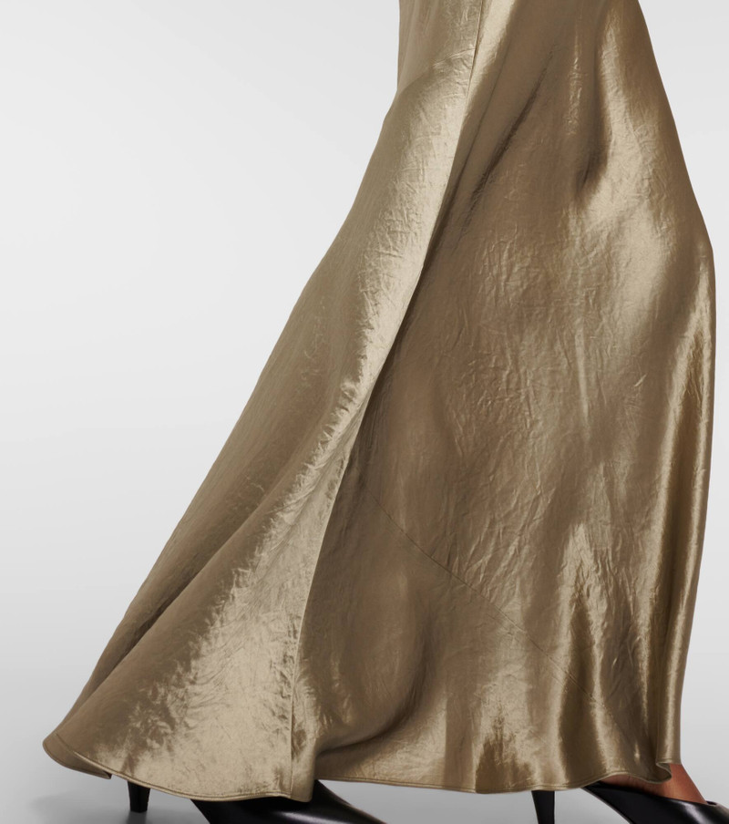 Satin slip skirt 5