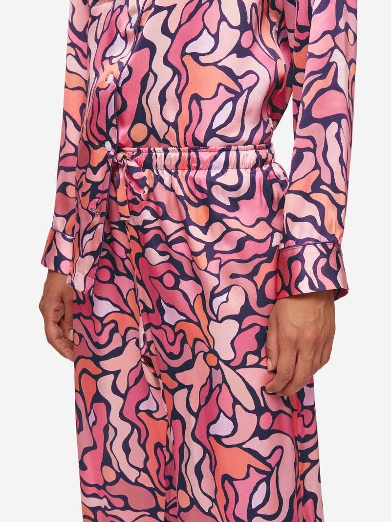 Women's Pyjamas Brindisi 85 Silk Satin Multi - 8