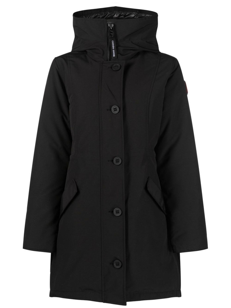 Rossclair padded hooded parka - 1