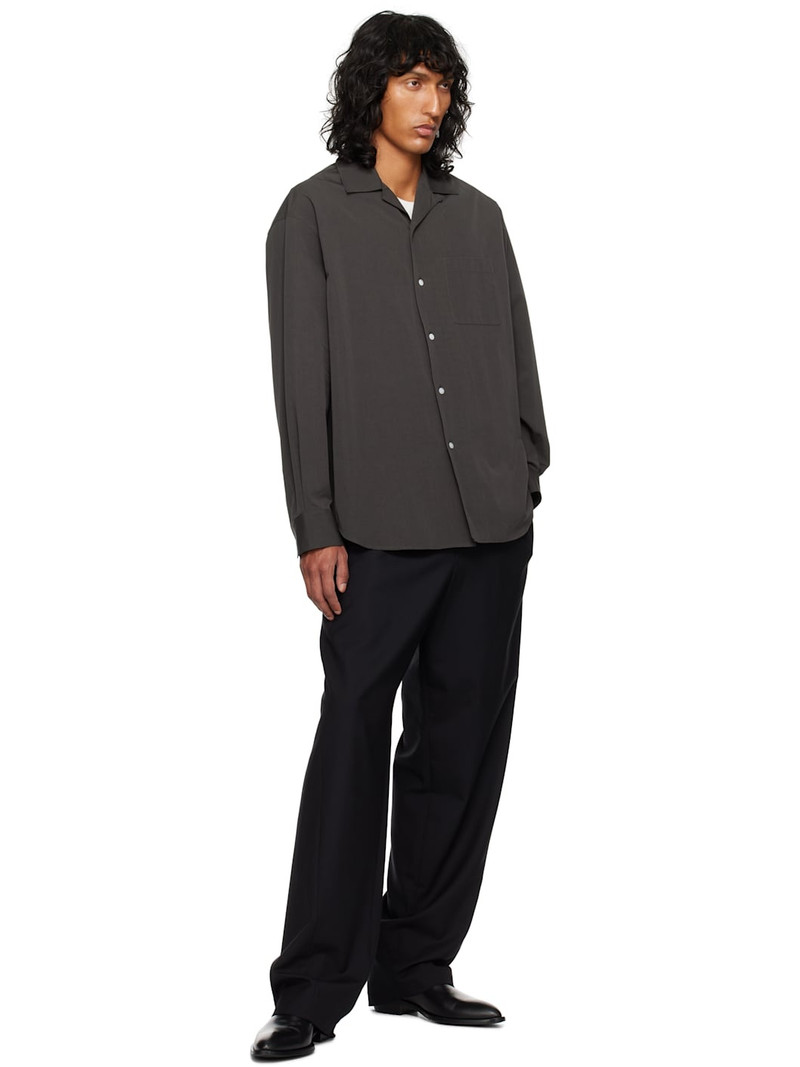 The Row Brown Anthony Shirt outlook