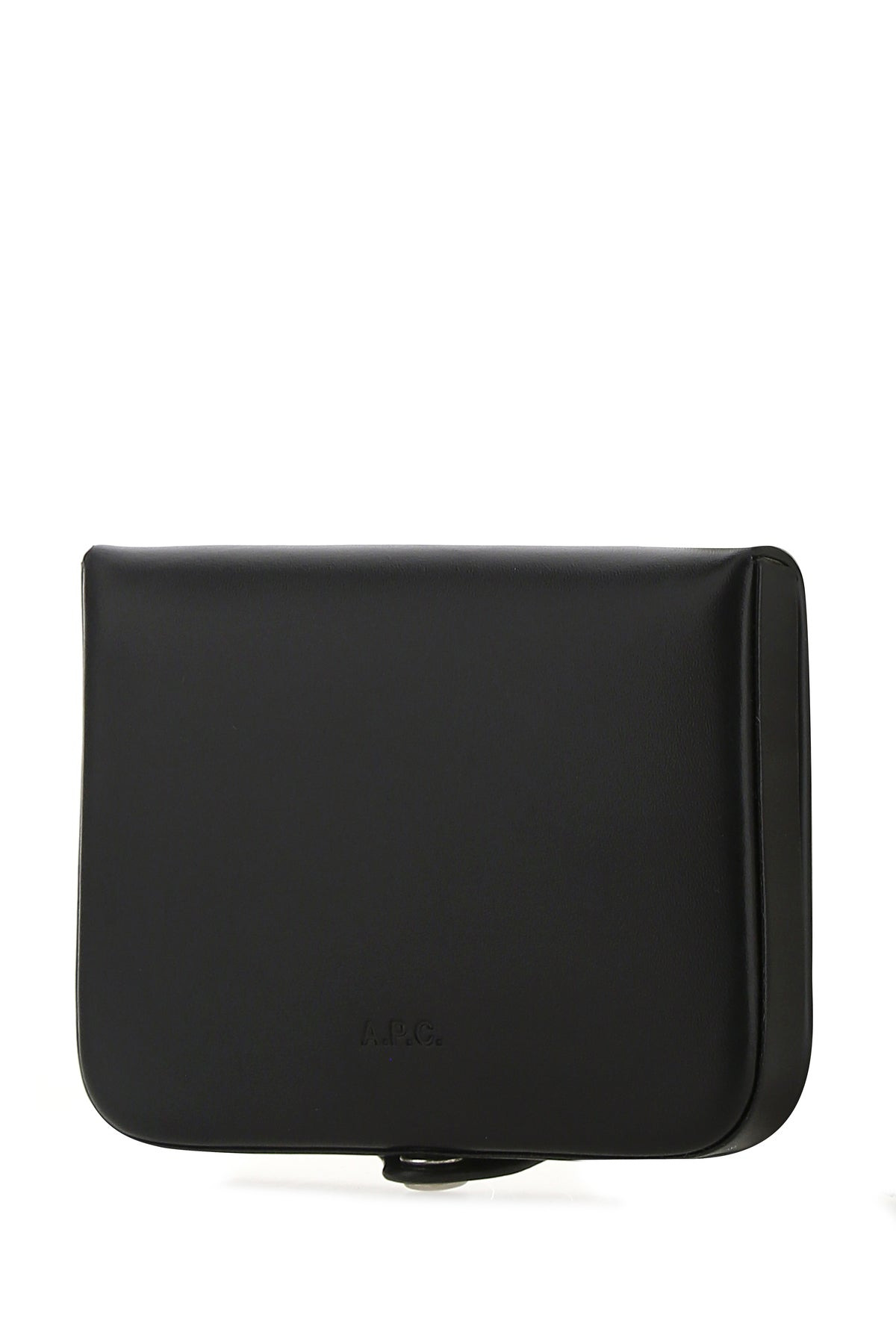 Black leather card holder - 2