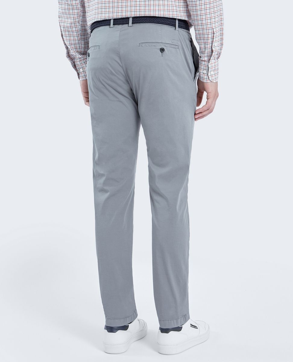 Stretch nylon and cotton Travel Trousers - 4