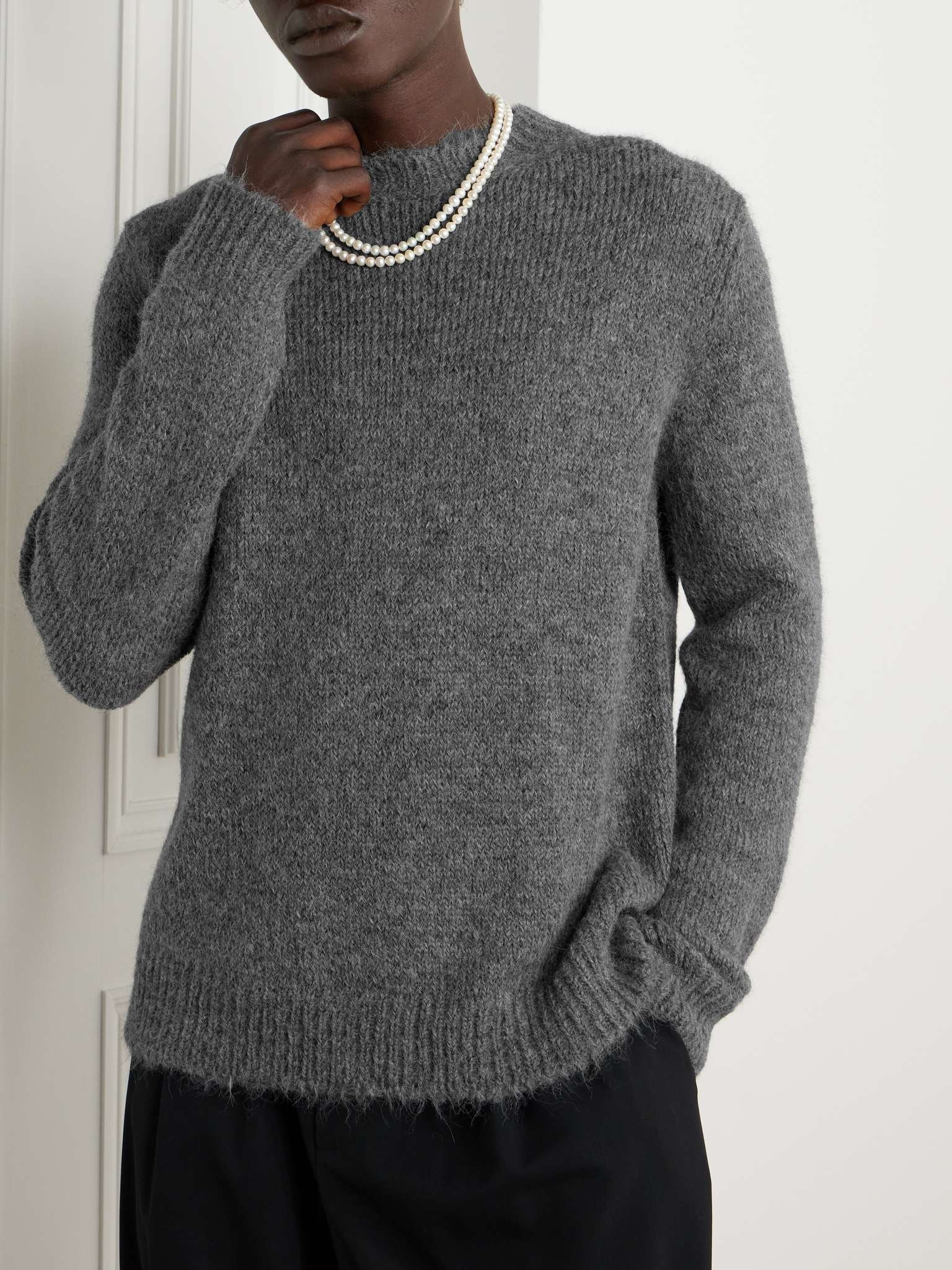 Stretch Alpaca and Wool-Blend Sweater - 3