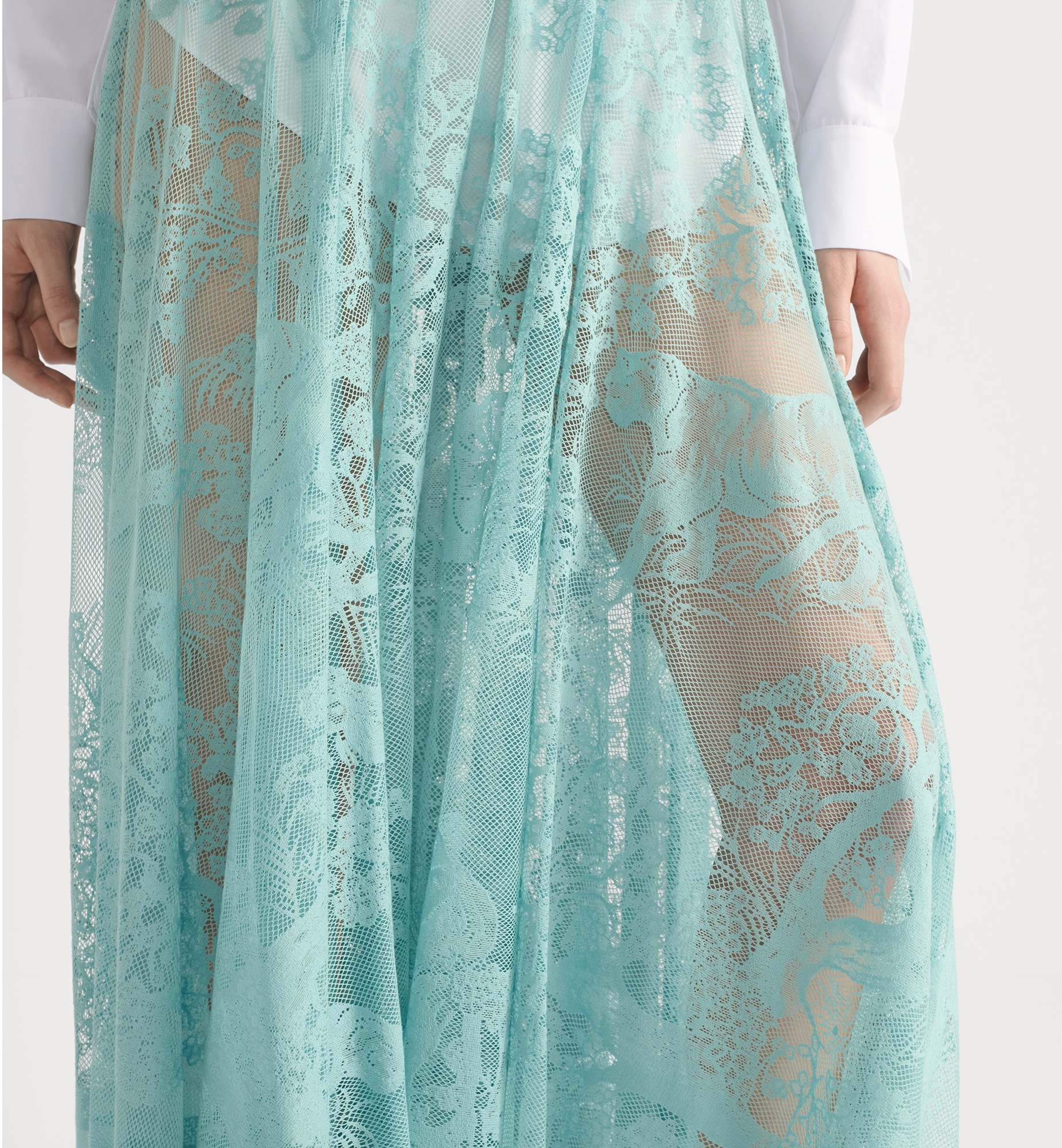 Dioriviera Mid-Length Flared Skirt - 4