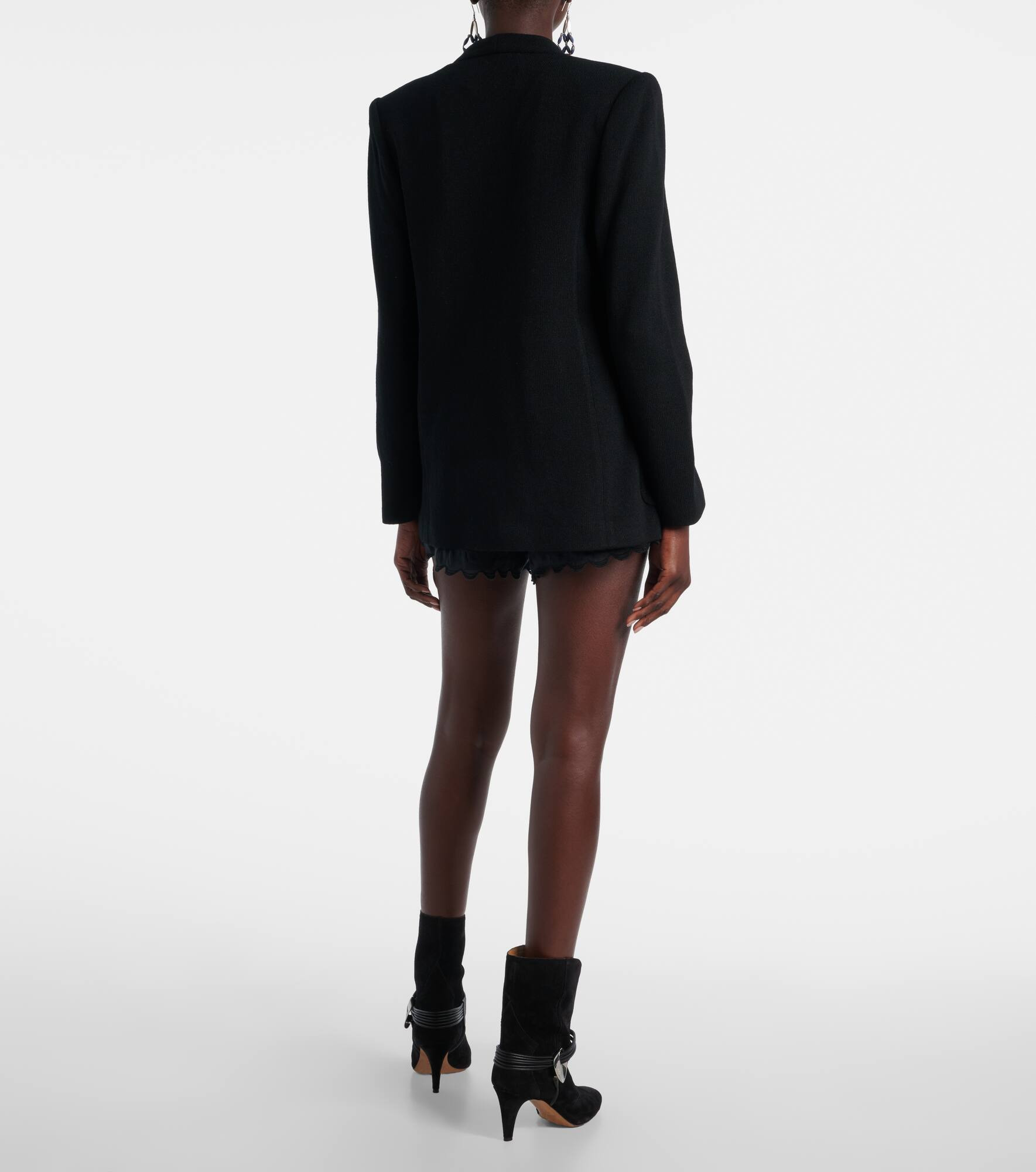 Olivia wool-blend jacket - 3