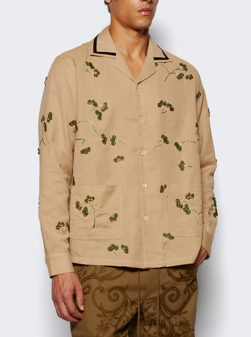 baziszt Rust Shirt Beige outlook