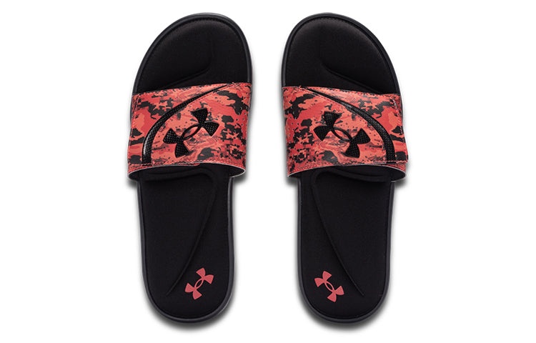 Under Armour Ignite 6 Graphic Strap Slide 'Black Beta Camo' 3024450-002 - 3