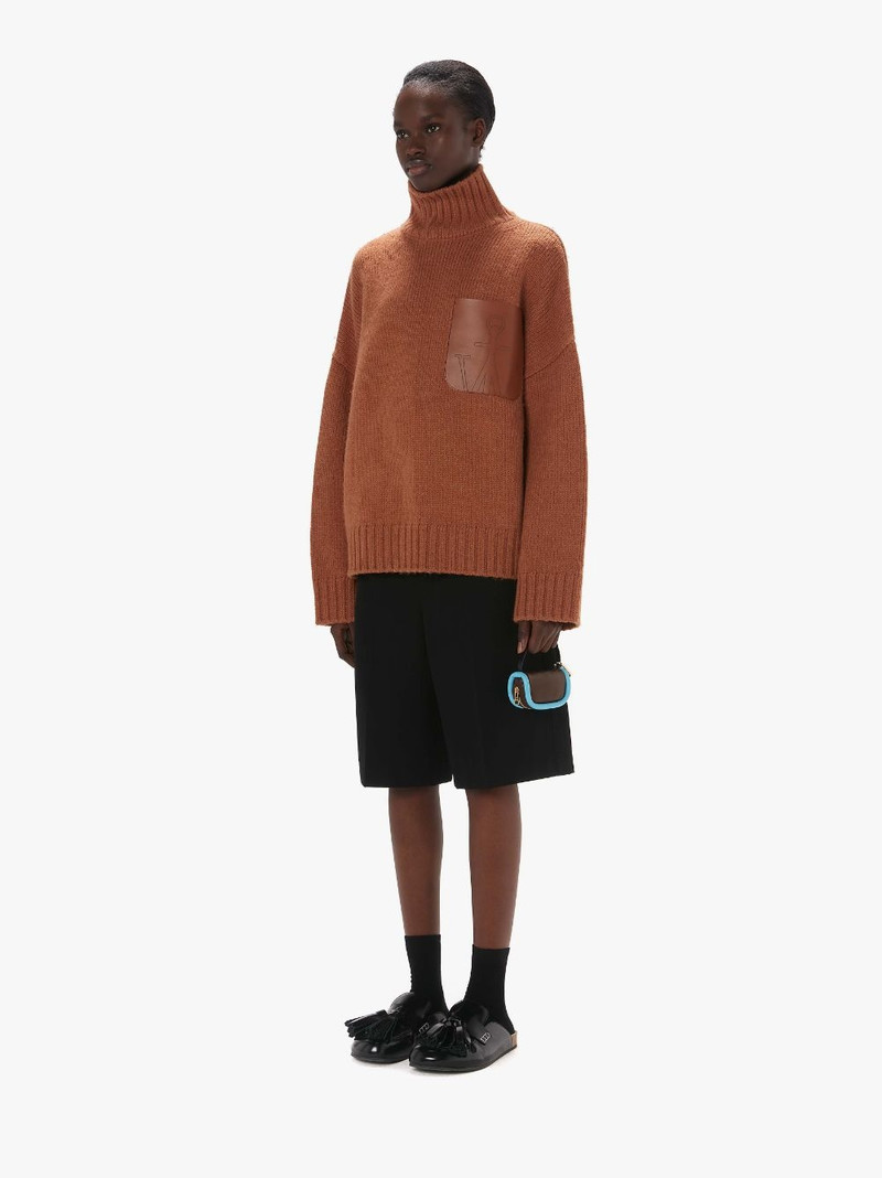 PATCH POCKET TURTLENECK SWEATER 4