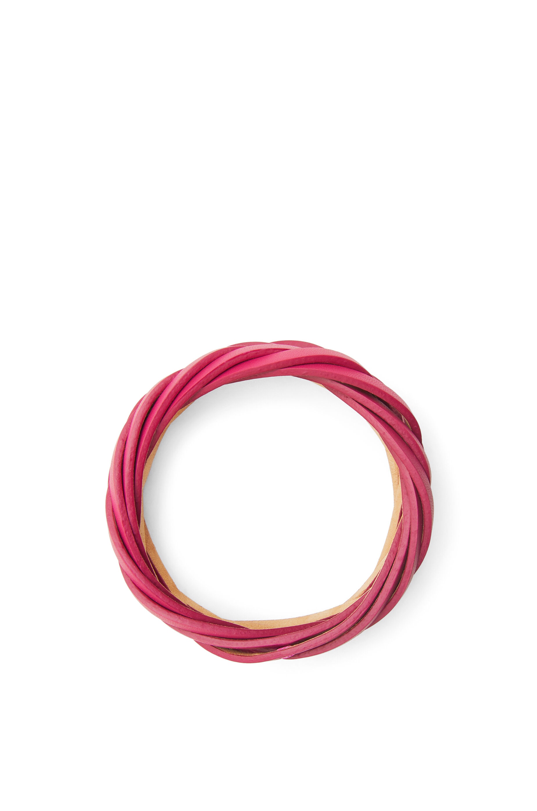 Braided bangle in classic calfskin - 2