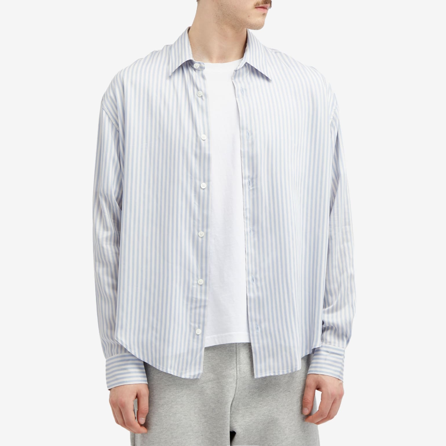 AMI Paris Boxy Stripe Shirt - 2