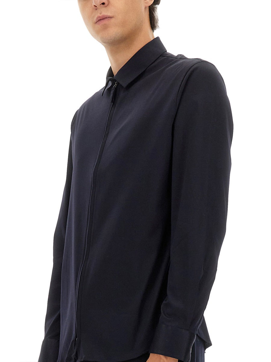 Cotton Zipper Shirt - 4