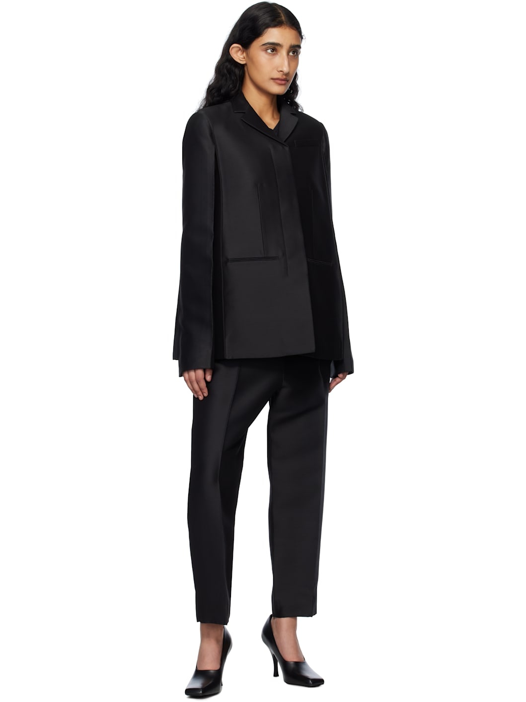 Black Cam Trousers - 4